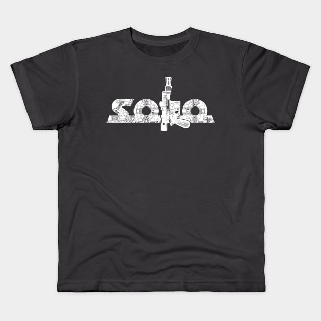 Solo Kids T-Shirt by hamiltonarts